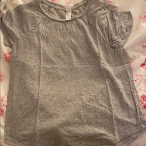 Grey heather tee xs 